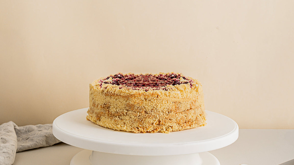 Torta chilena frutos rojos